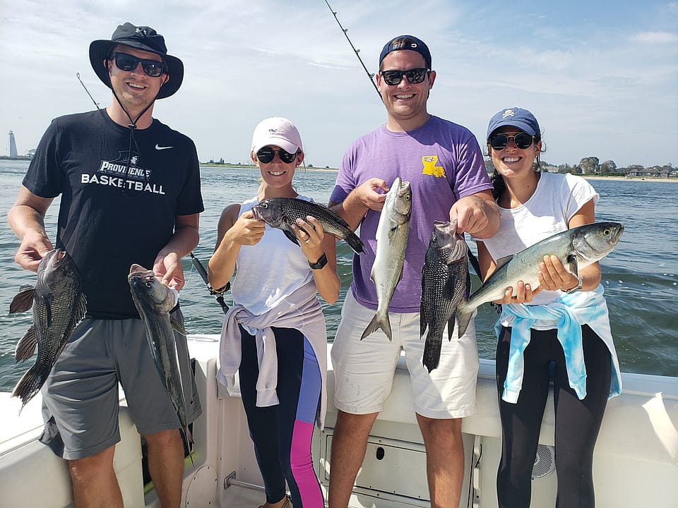 Offshore From CT Full Day Fishing Charter Outguided