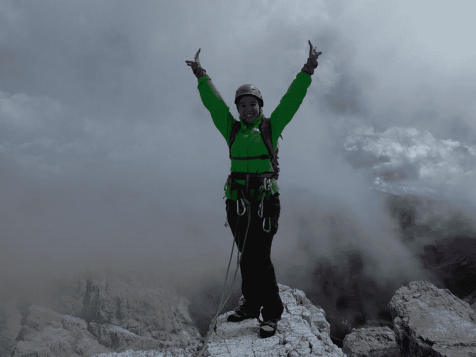 MultiPitch Rock Climbing in the Dolomites Outguided