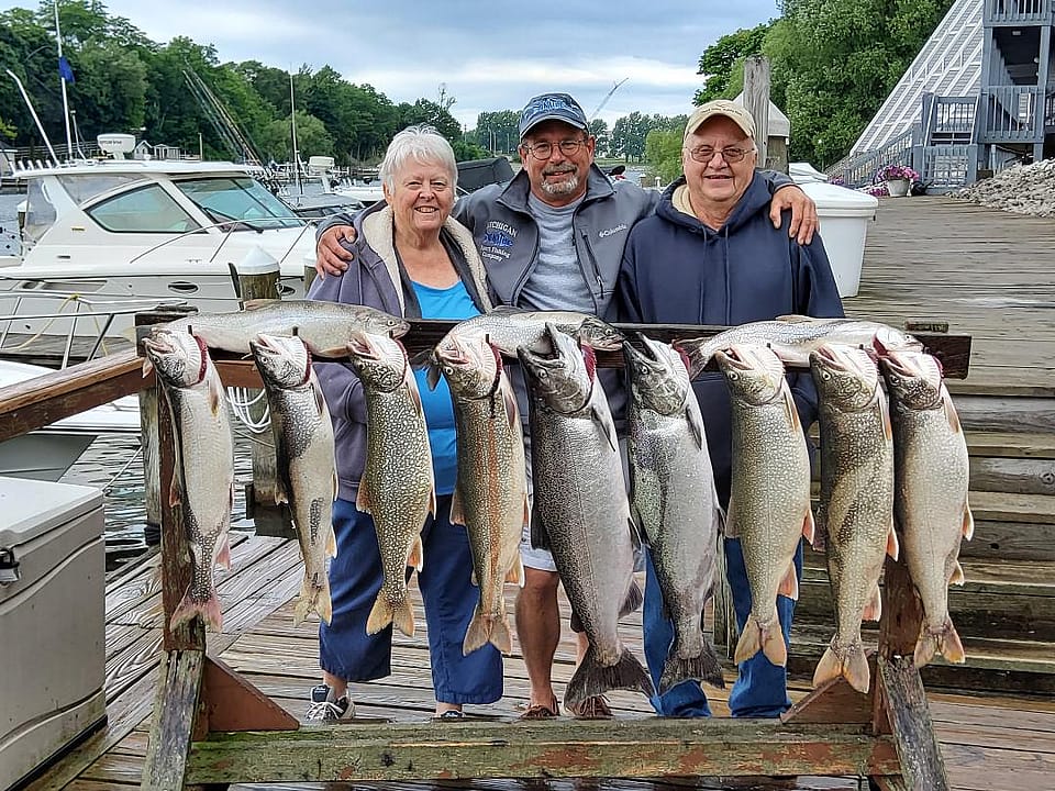 Lake Trout fishing charter Outguided