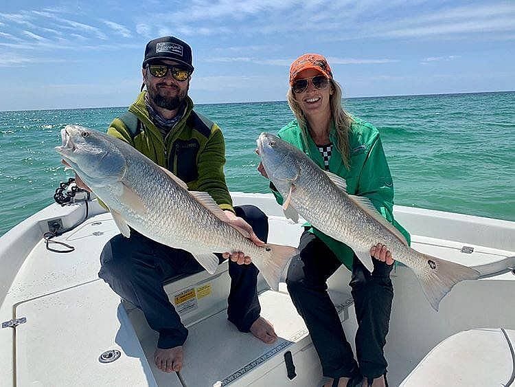 4Hour Destin, Florida inshore light tackle fishing, 22’ Nautic Star