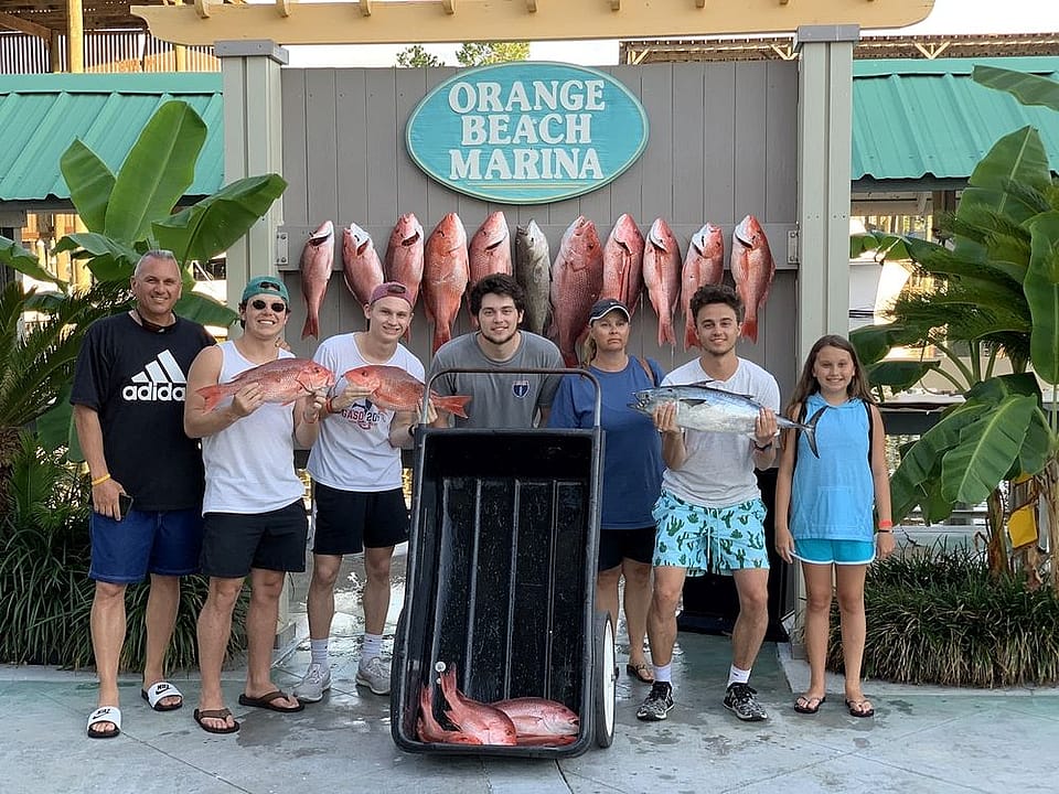 trolling fishing Orange Beach