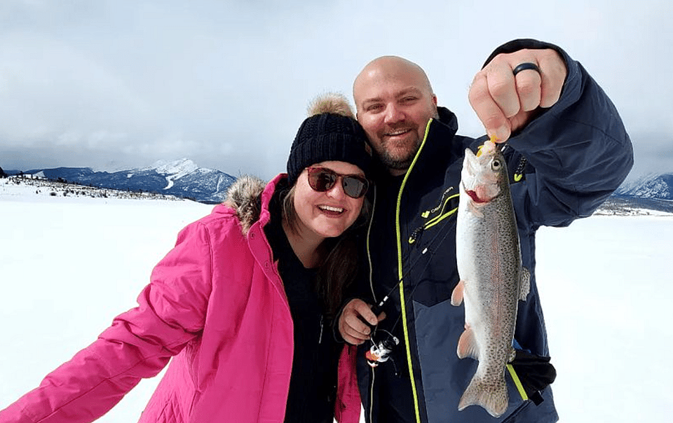 Guided Ice Fishing Exploration at Lake Dillon Outguided