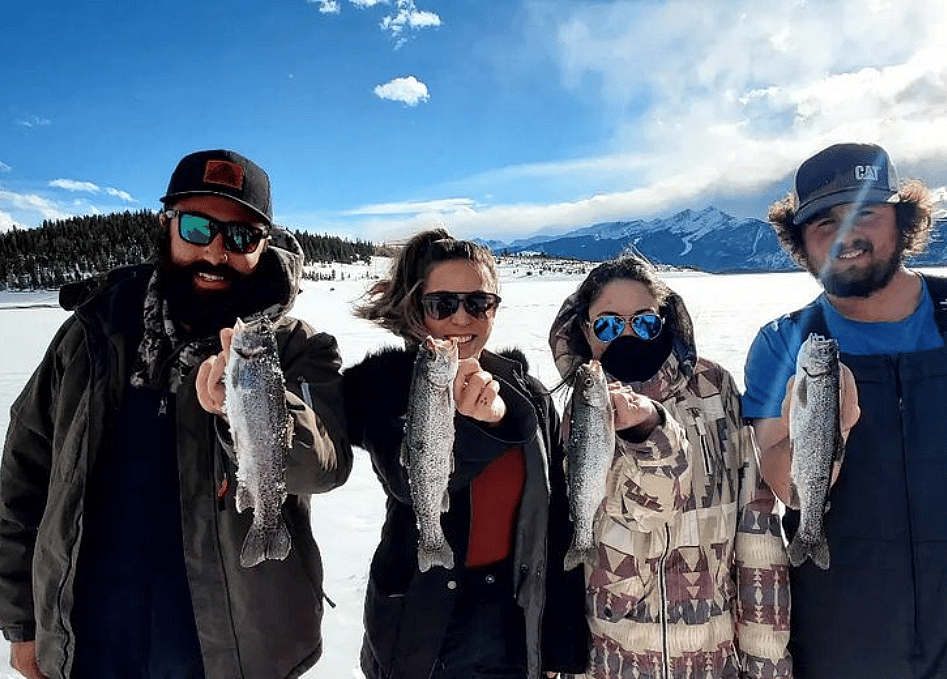 Guided Ice Fishing Exploration at Lake Dillon Outguided
