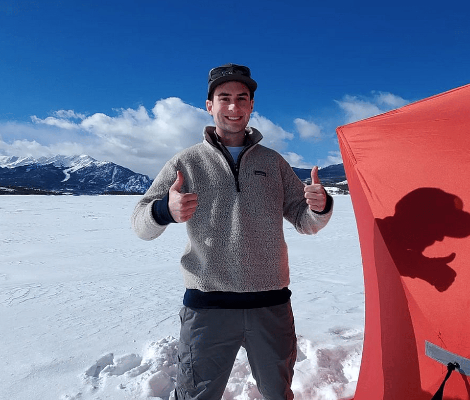 Guided Ice Fishing Exploration at Lake Dillon Outguided