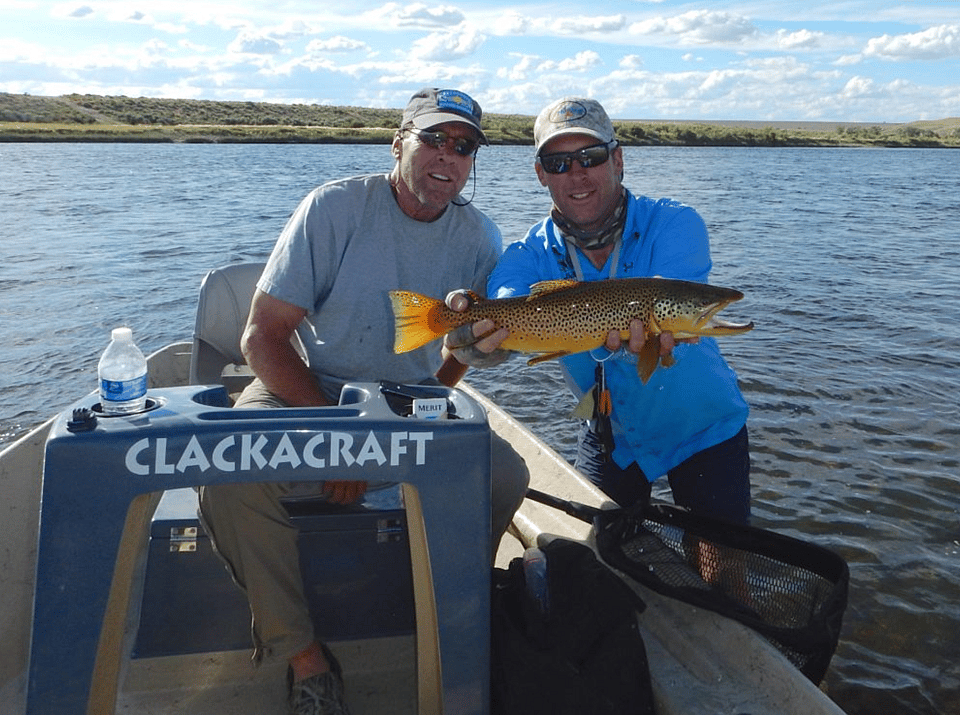 Fullday Fly Fishing Float along Wyoming's Green River Outguided