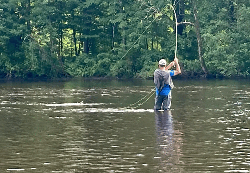 Fly Fishing Lessons by the Hour in Wisconsin Outguided
