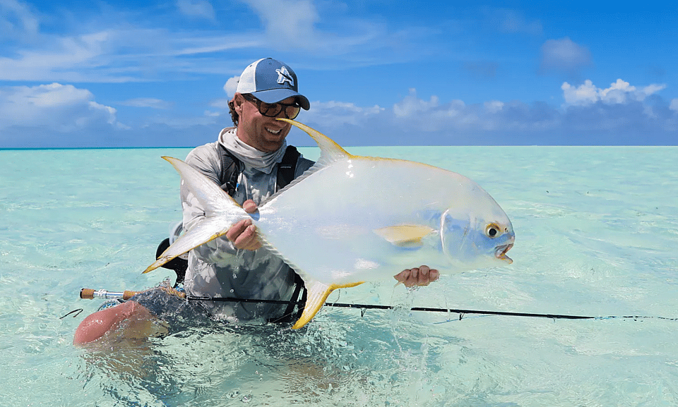 Fly fish in the Seychelles Angler's Paradise Outguided