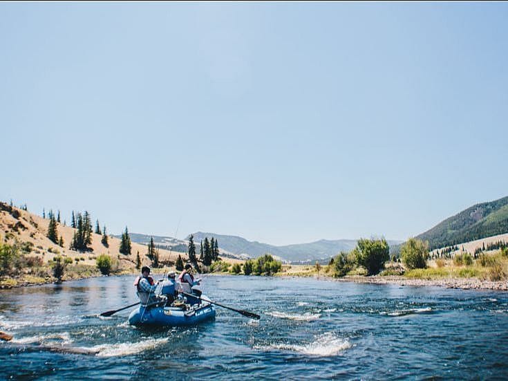 Custom Guided Colorado Rivers Float Fishing Trip Outguided