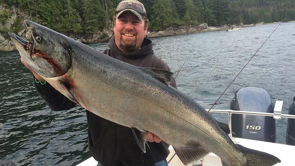 Salmon Fishing in Campbell River