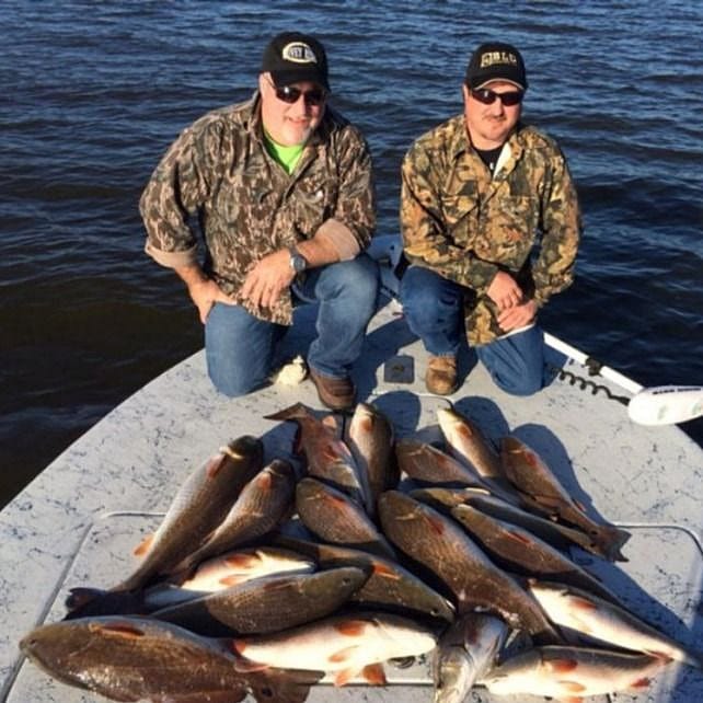 HalfDay Lake Calcasieu Fishing on a 24’ Haynie Outguided