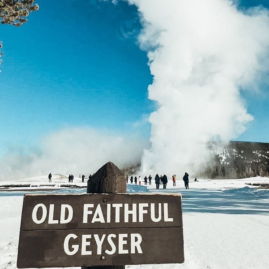 private snowmobile tour yellowstone