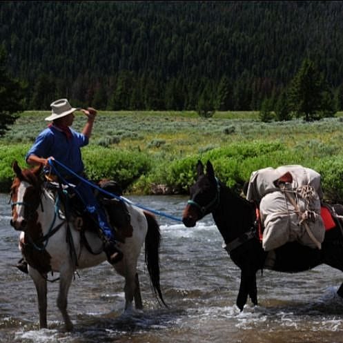 Cache Creek Fishing & Photography 5 Day Backcountry Horse Packing Trip Yellowstone